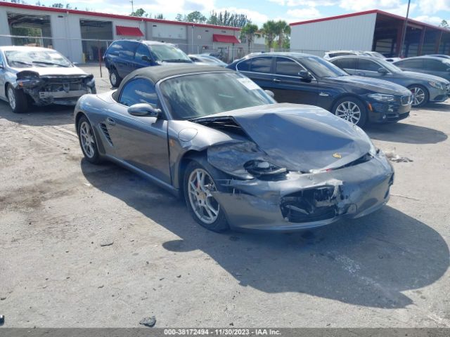2006 PORSCHE BOXSTER WP0CA298X6U711382