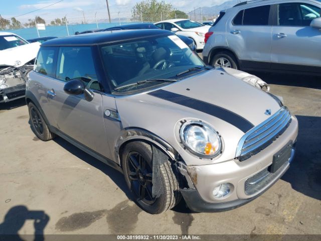 2013 MINI HARDTOP WMWSU3C59DT678365