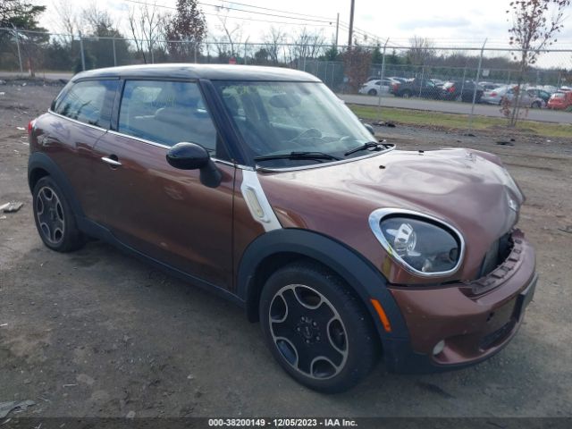2013 MINI PACEMAN WMWSS1C53DWN93904