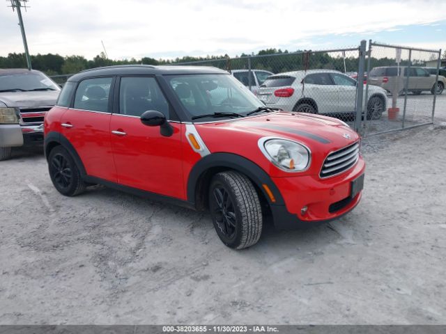 2012 MINI COOPER COUNTRYMAN WMWZB3C53CWM05777