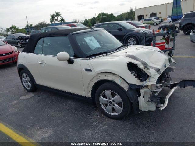 2016 MINI CONVERTIBLE WMWWG5C57G3C19136