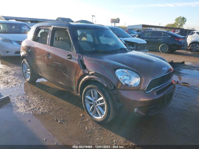 2013 MINI COUNTRYMAN WMWZC3C53DWP23235