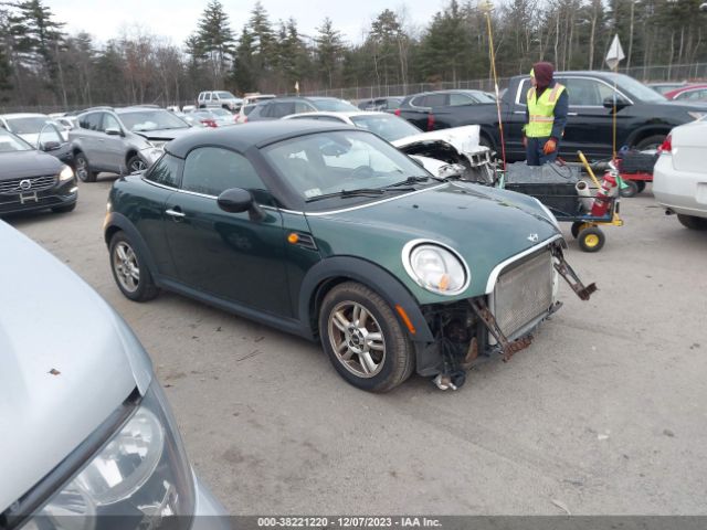 2012 MINI COOPER WMWSX1C54CT300237