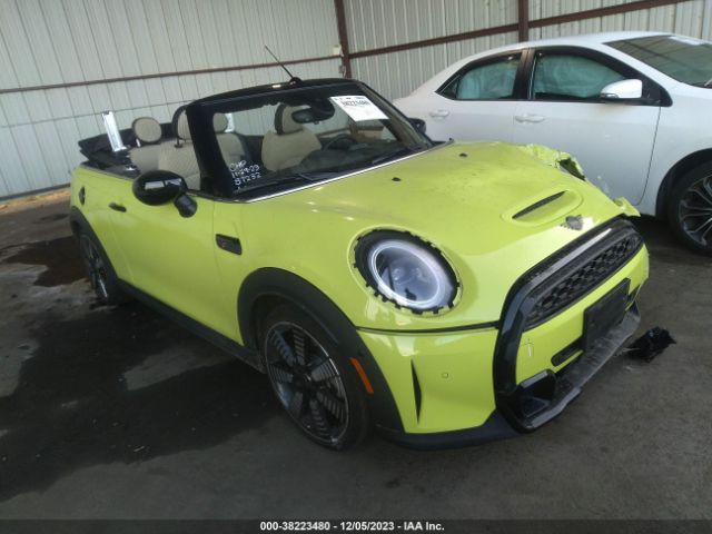 2022 MINI CONVERTIBLE WMW43DL01N3N26944