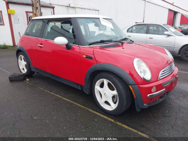 2003 MINI COOPER HARDTOP WMWRC33483TC40396