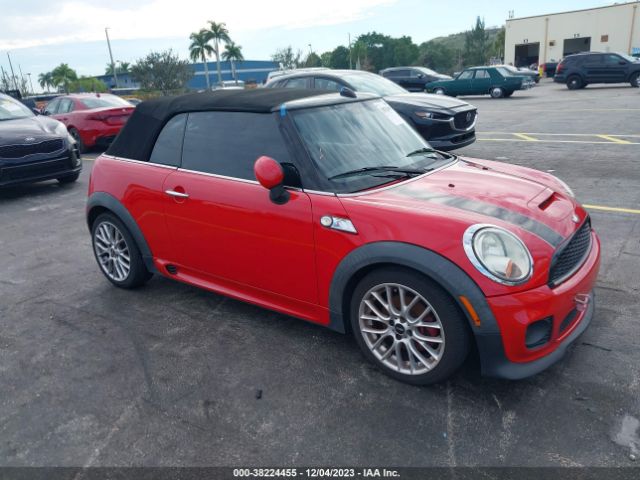2009 MINI COOPER CONVERTIBLE WMWMS33559TY50333