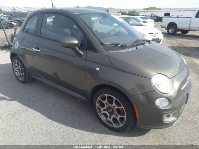 2012 FIAT 500 3C3CFFBR2CT385681