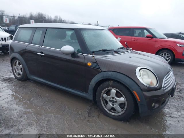 2009 MINI COOPER CLUBMAN WMWML33599TP97892