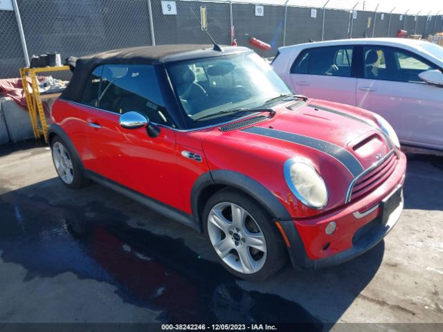 2006 MINI COOPER S WMWRH33536TF88427