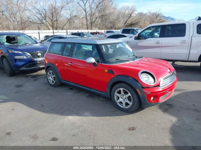2008 MINI COOPER CLUBMAN WMWML33568TJ47O61