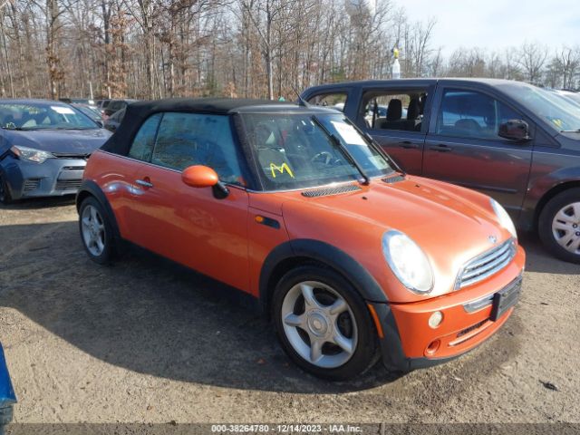 2005 MINI COOPER WMWRF334X5TG10080