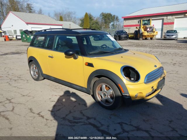 2009 MINI COOPER CLUBMAN WMWML33589TX33536