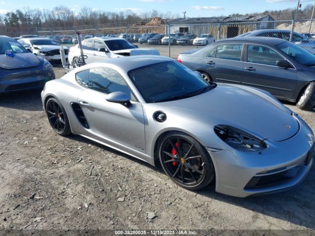 2018 PORSCHE 718 CAYMAN WP0AB2A82JS278483