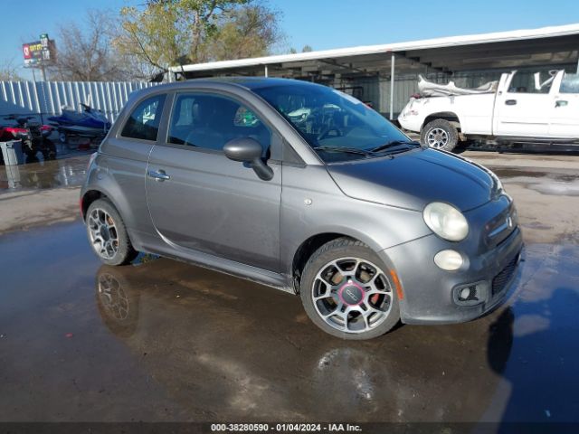 2012 FIAT 500 3C3CFFBR1CT104986