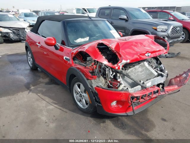 2016 MINI CONVERTIBLE WMWWG5C55G3C19538