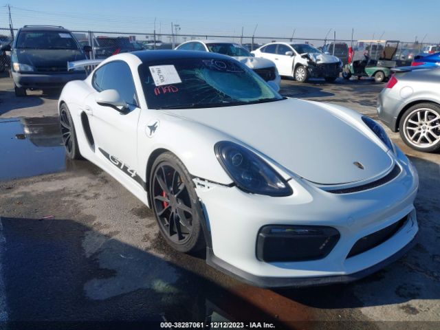 2016 PORSCHE CAYMAN WP0AC2A83GK197496