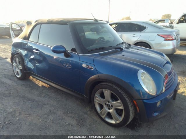 2005 MINI COOPER S WMWRH33565TF84810