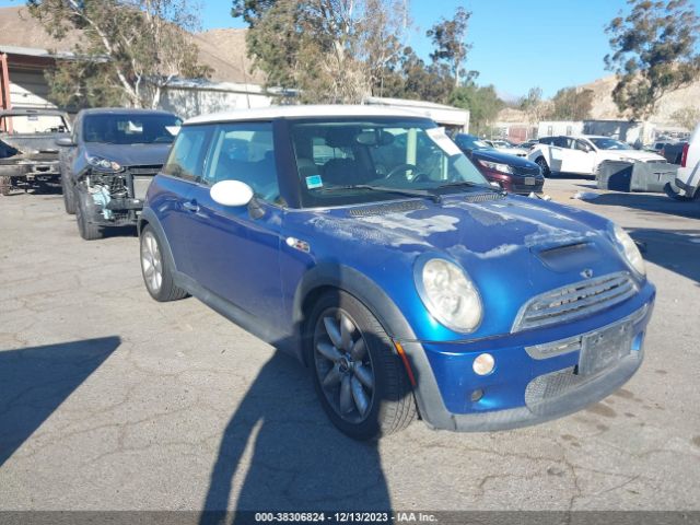 2006 MINI COOPER S WMWRE33556TJ33617