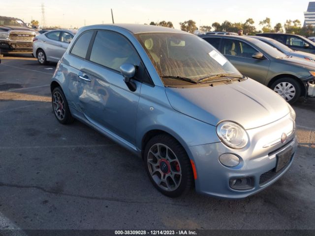2013 FIAT 500 3C3CFFBRXDT598363