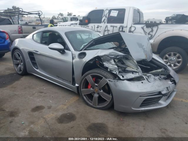 2019 PORSCHE 718 CAYMAN WP0AB2A87KS278707