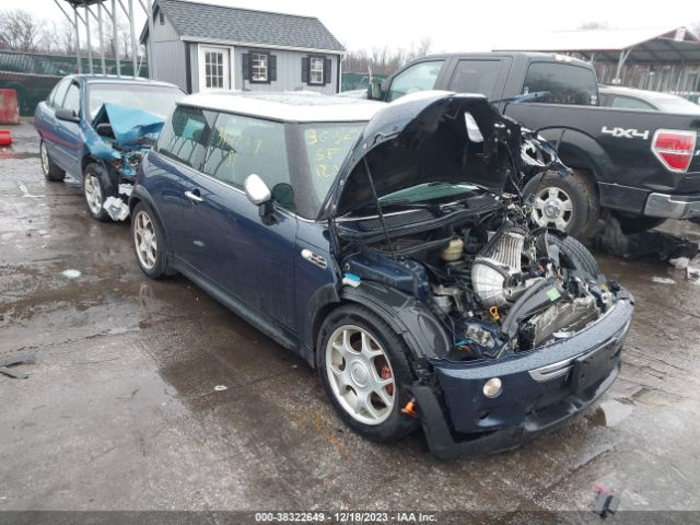 2006 MINI COOPER S WMWRE33516TJ38460