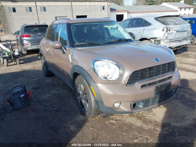 2012 MINI COOPER S COUNTRYMAN WMWZC5C51CWL60623