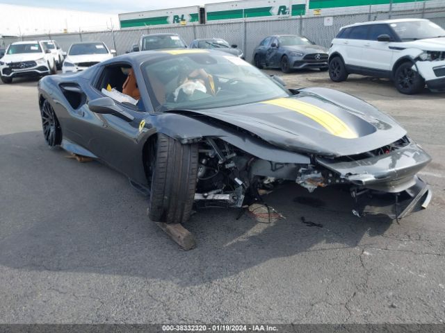 2021 FERRARI F8 SPIDER ZFF93LMA5M0261599