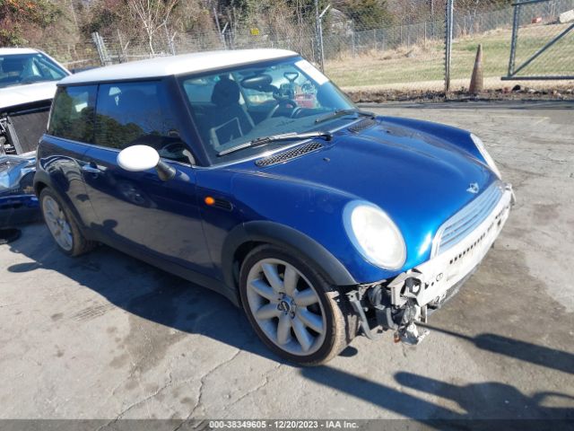 2002 MINI COOPER HARDTOP WMWRC33412TC34793