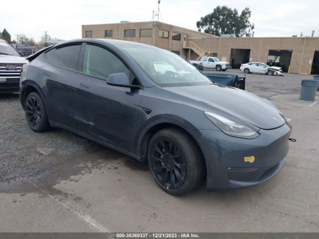 2022 TESLA MODEL Y 7SAYGDEE6NF536487