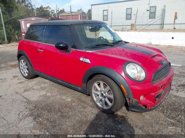 2013 MINI HARDTOP WMWSV3C58DT396375