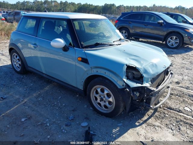 2012 MINI COOPER WMWSU3C50CT367812