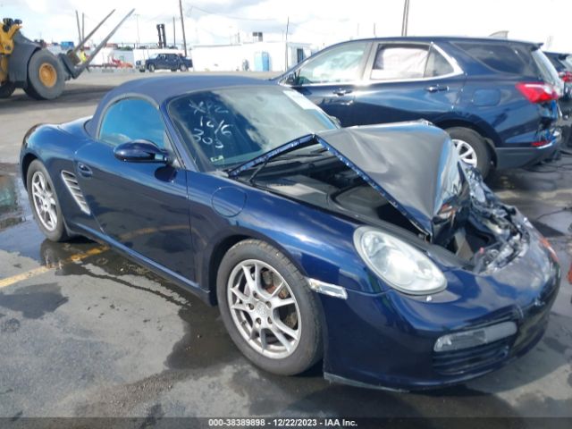 2008 PORSCHE BOXSTER WP0CA29898U712221