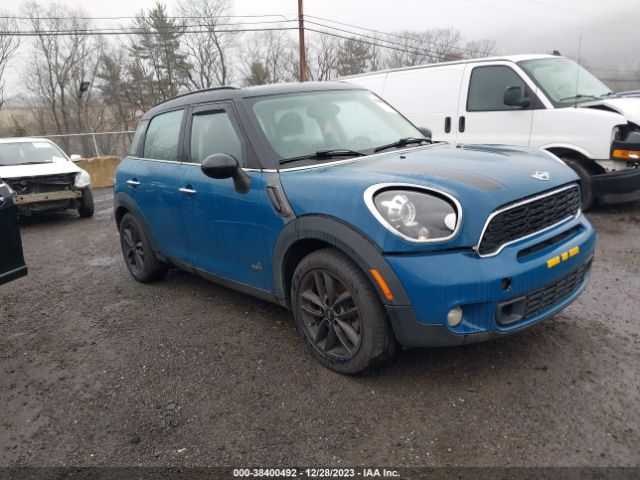 2012 MINI COOPER S COUNTRYMAN WMWZC5C57CWL63929