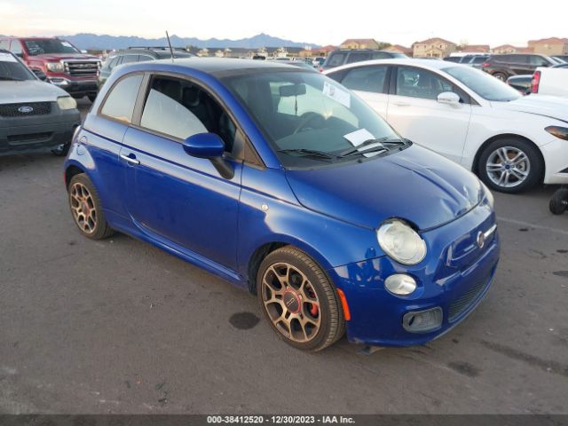 2012 FIAT 500 3C3CFFBR7CT295457