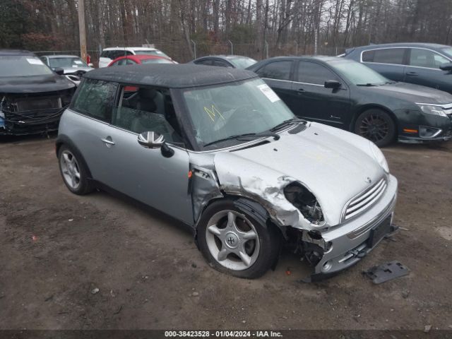 2006 MINI COOPER WMWRC33576TK73027