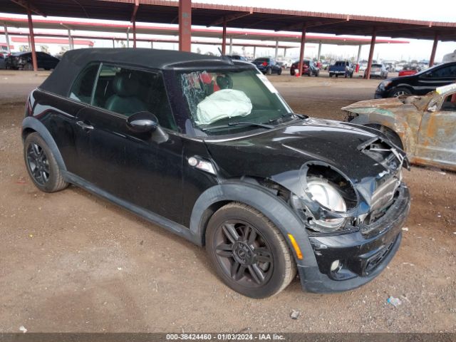 2013 MINI CONVERTIBLE WMWZP3C51DT551325