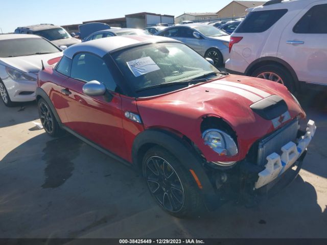 2013 MINI COUPE WMWSX3C52DT408661