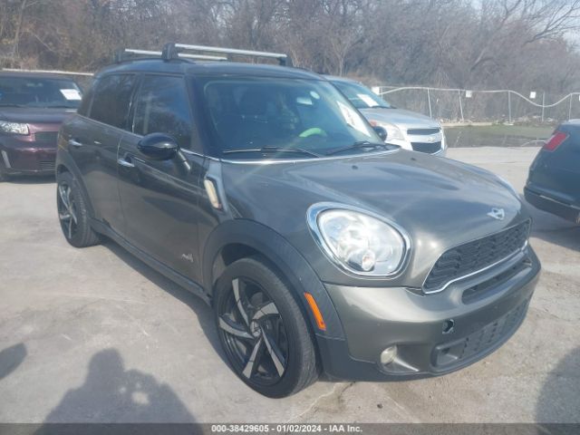 2013 MINI COUNTRYMAN WMWZC5C58DWP32072