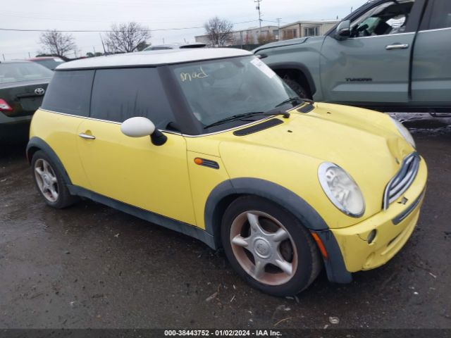 2005 MINI COOPER WMWRC33455TJ63454
