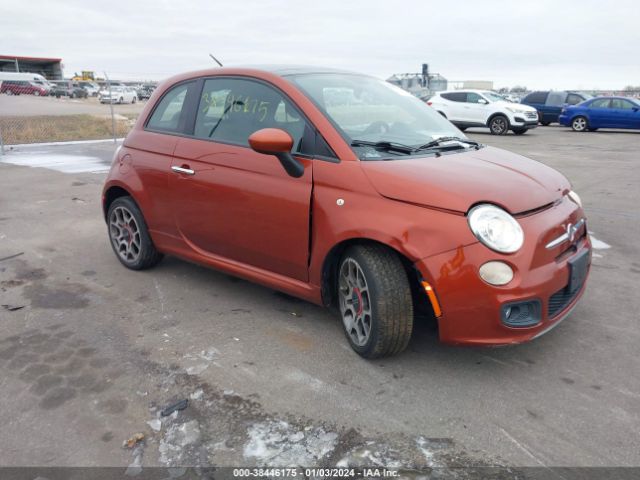 2012 FIAT 500 3C3CFFBR6CT208731