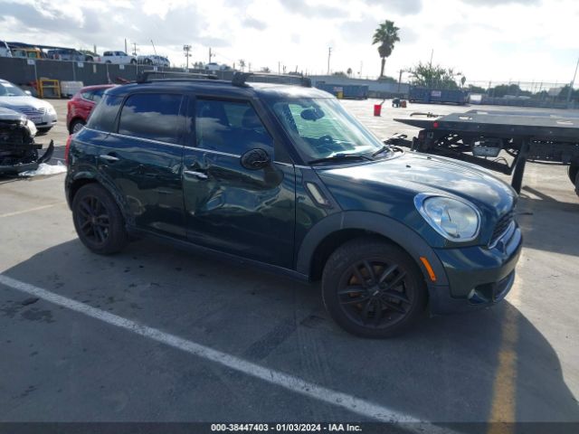 2012 MINI COOPER S COUNTRYMAN WMWZC3C59CWL84835