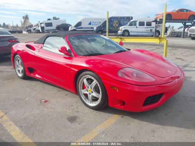 2003 FERRARI SPYDER ZFFYT53B000133842