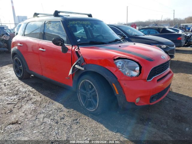 2012 MINI COOPER S COUNTRYMAN WMWZC5C57CWM12403
