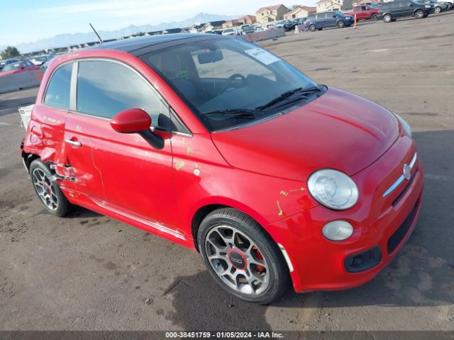 2012 FIAT 500 3C3CFFBR0CT200916