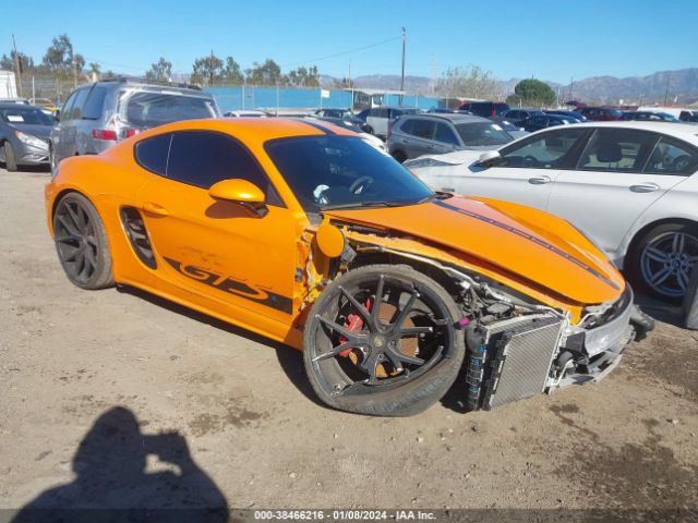 2018 PORSCHE 718 CAYMAN WP0AB2A89JK279324