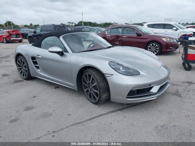 2022 PORSCHE 718 BOXSTER WP0CA2A8XNS205623