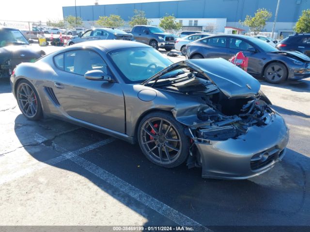 2008 PORSCHE CAYMAN S WP0AB29878U780876