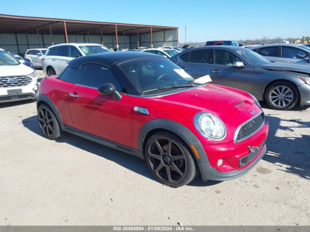 2013 MINI COUPE WMWSX3C58DT466838