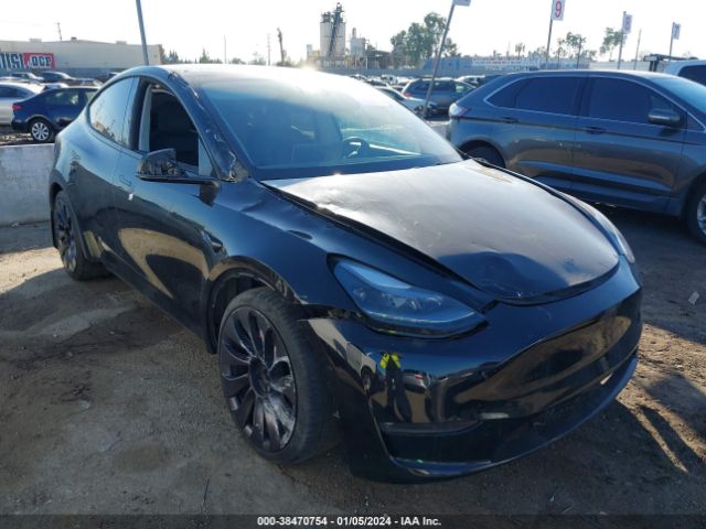 2021 TESLA MODEL Y 5YJYGDEF8MF266649