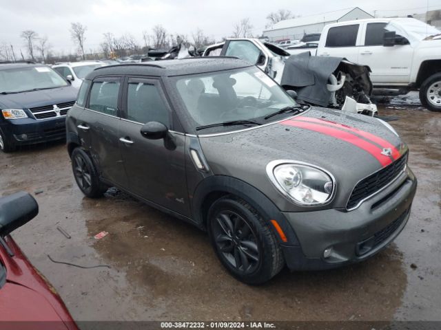 2012 MINI COOPER S COUNTRYMAN WMWZC5C59CWL55962
